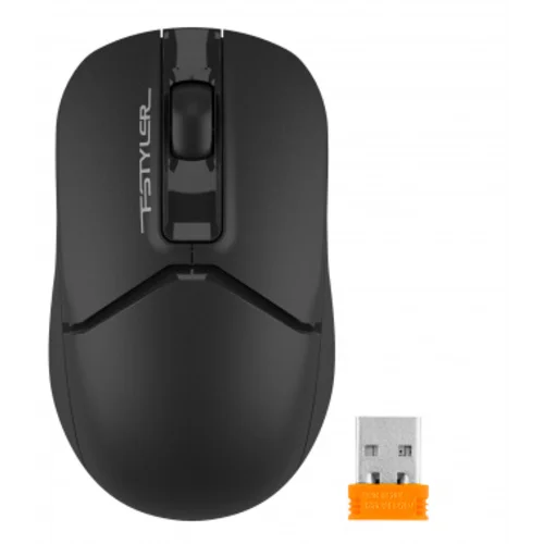 Мышь A4Tech Fstyler FG12S черный оптическая (1200dpi) silent беспроводная USB (3but)